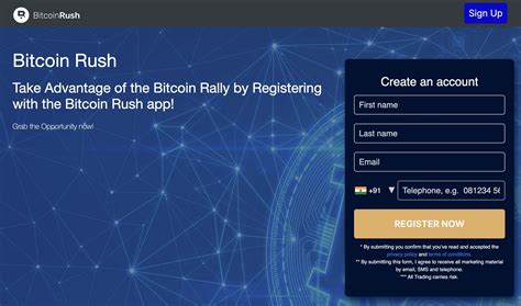 Bitcoin Rush Review: Comprehensive Sign Up Guide For Bitcoin .
